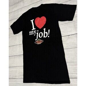 Texas Roadhouse I Love My Job Graphic T Shirt Size Small Black Read Description